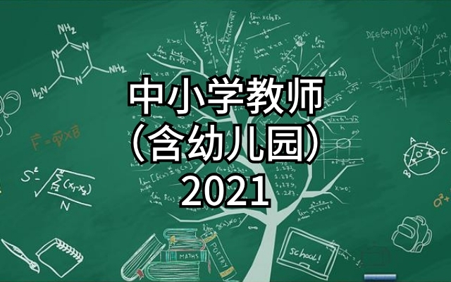 中小学教师（含幼儿园）(2021)